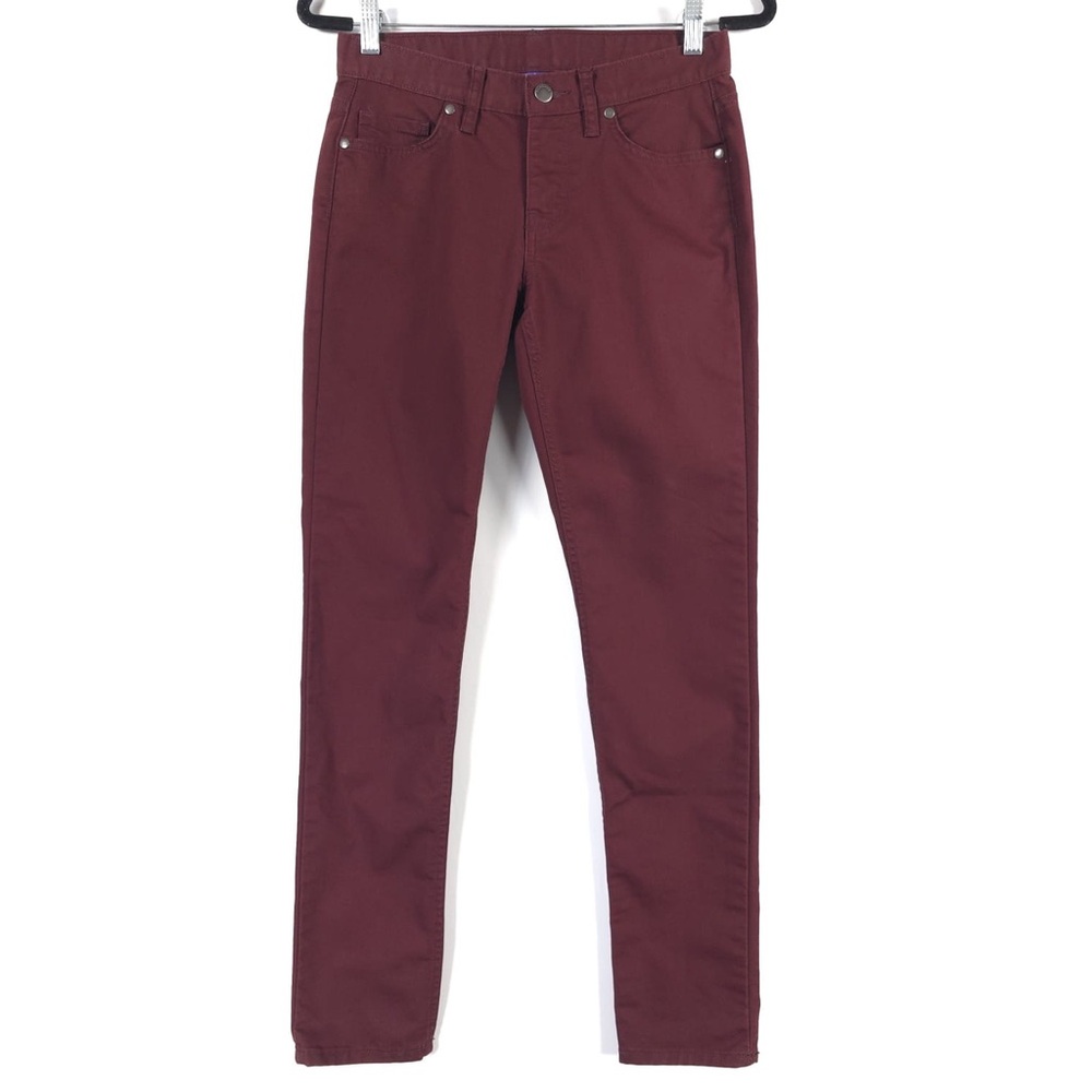 Patagonia ORGANIC COTTON Blend Worn Wear Skinny Mid Rise Pants STY‎ 55460 Size 2